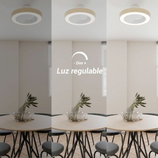 Ventilateur de plafond LED Seed CCT Dim (26W)
