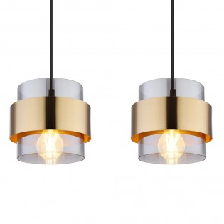 Lámpe a suspension linéaire Milley (4 Lumieres)