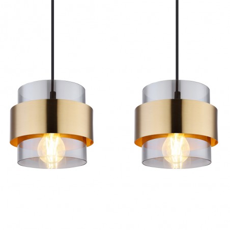 Lámpe a suspension linéaire Milley (4 Lumieres)