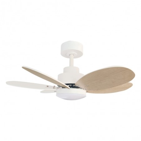 Ventilateur avec lumiere LED Rainbow CCT (18W)