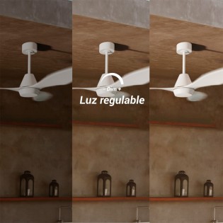 Ventilatur de plafond ED Lara CCT Dim (18W)