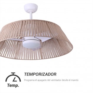 Ventilateur de plafond LED Gema CCT Dim (18W)