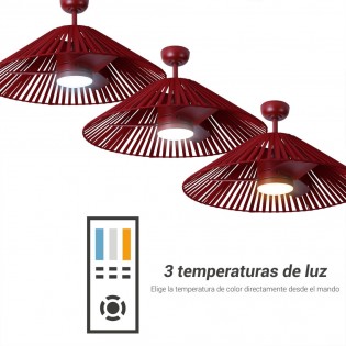Ventilateur de plafond LED Terra CCT Dim (18W)