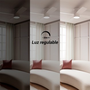 Ventilateur de plafond LED Taro CCT Dim (24W)