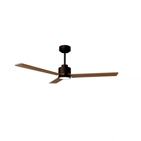 Ventilateur de plafond LED Anne Brun CCT Dim (20W)