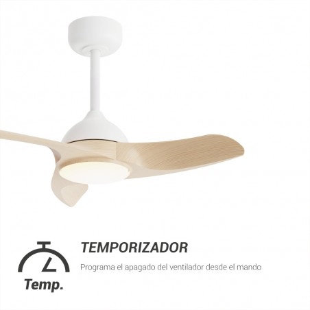 Ventilateur de plafond LED Diehl S CCT Dim (21W)