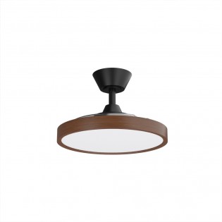 Ventilateur LED pales rétractables Bombay Estilo S CCT Dim (24W)