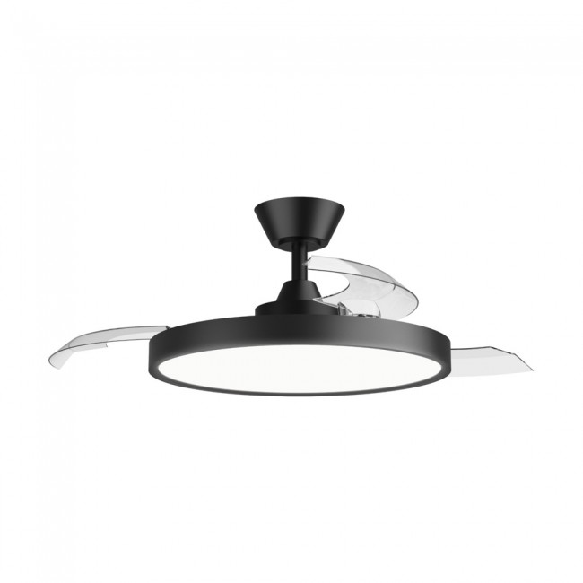 Ventilateur LED pales rétractables Bombay Estilo M CCT Dim (36W)