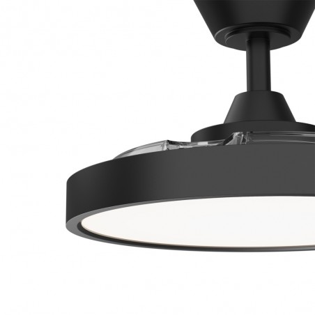 Ventilateur LED pales rétractables Bombay Estilo M CCT Dim (36W)