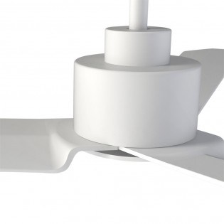 Ventilateur de plafond LED Anne Blanc CCT Dim (20W)