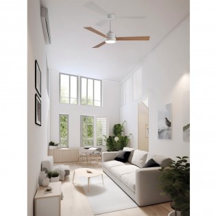 Ventilateur de plafond LED Shamal CCT (22W)