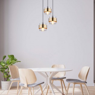Lámpe a suspension Milley (3 Lumieres)
