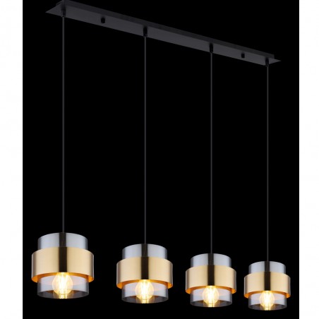 Lámpe a suspension linéaire Milley (4 Lumieres)