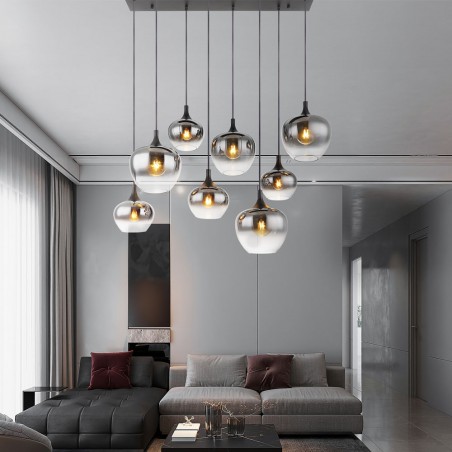 Lámpe a suspension Maxy (8 Lumieres)