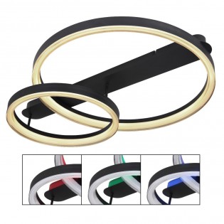 Plafónnier LED Augusto RGB CCT (50W)