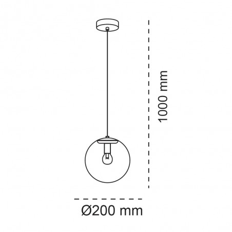 Lampe de suspension Boston