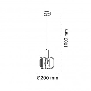 Lampe de plafond Sofis