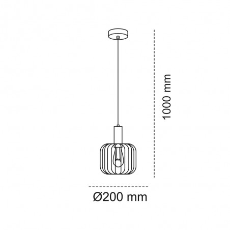 Lampe de plafond Sofis