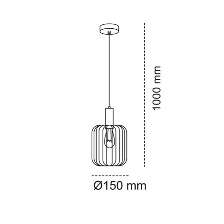 Lampe de plafond Sofis III