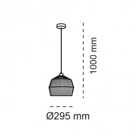 Lampe suspendue Krabi