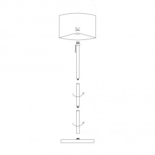 Lampadaire Olivia