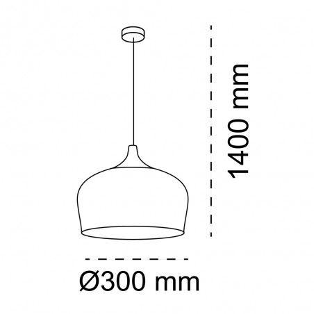 Lampe de plafond Zora