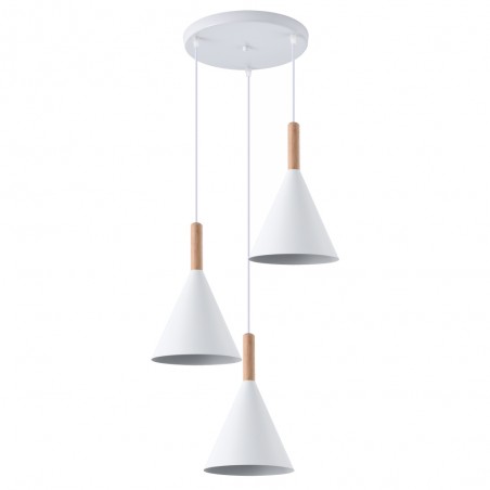 Lampe suspendue Cala (3 lumières)