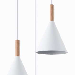 Lampe suspendue Cala (3 lumières)