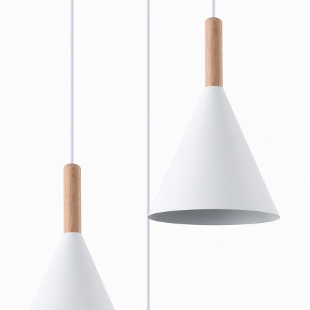 Lampe suspendue Cala (3 lumières)