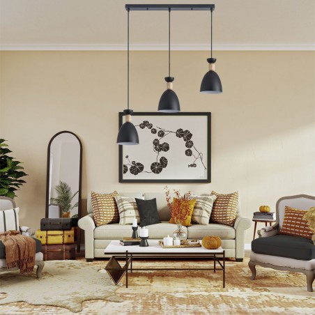Lampe suspendue Cloe (3 lumières)