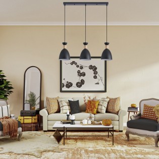 Lampe suspendue Cloe (3 lumières)