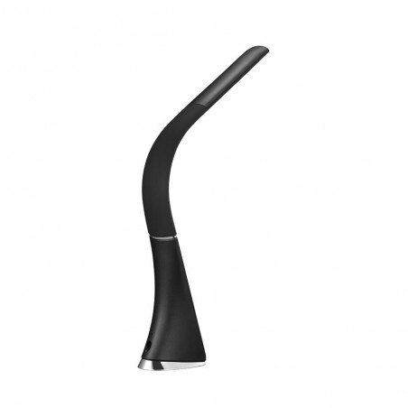 Lampe de bureau LED avec horloge Pipo Noir (5W)
