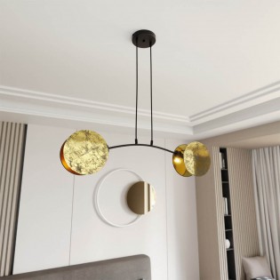 Lámpe de plafond Letiva (2 lumieres)
