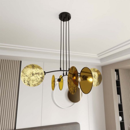 Lámpe de plafond Letiva (4 lumieres)