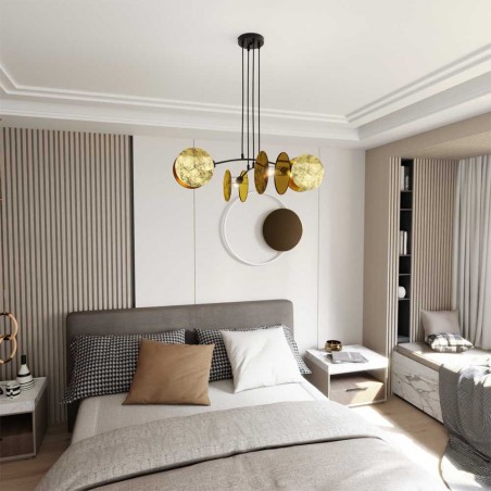 Lámpe de plafond Letiva (4 lumieres)