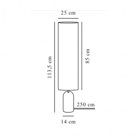 Lampadaire Talli