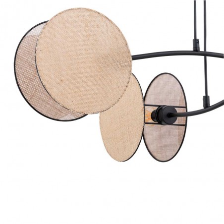 Lámpe de plafond Letiva Natural (4 lumieres)
