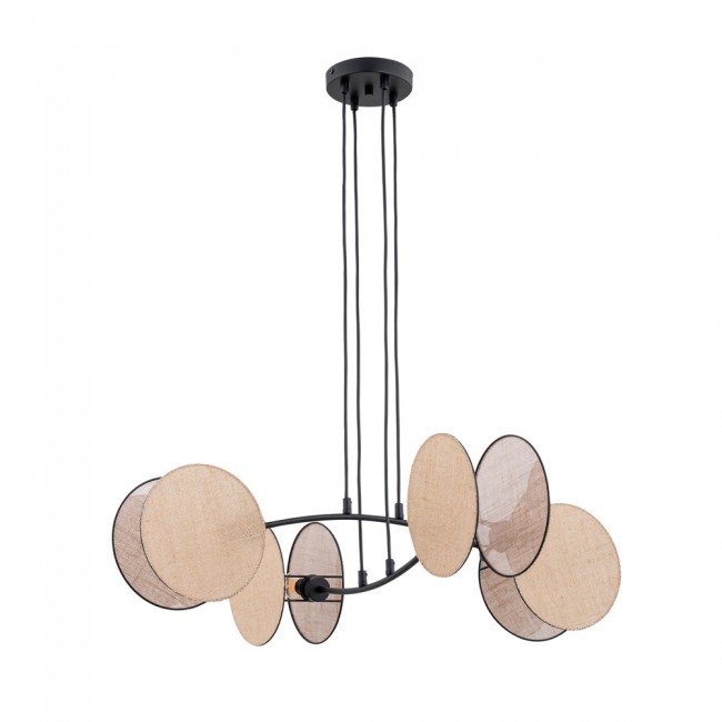 Lámpe de plafond Letiva Natural (4 lumieres)