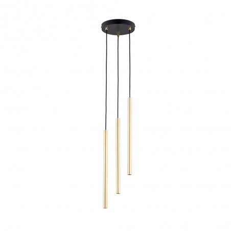 Lámpe de plafond Selter Premium Or (3 lumieres)