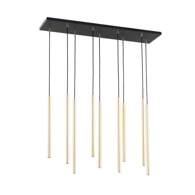 Lámpe de plafond Selter Or (9 lumieres)