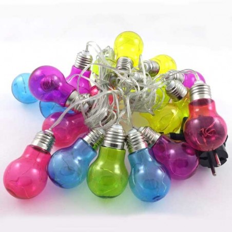 Guirnalda Led 20 bombillas de colores (0.8W)