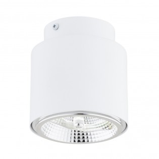 Spot de plafond Valeno Blanc