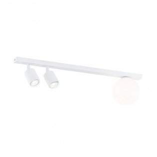Réglette de plafond Ponsel Blanc (3 lumieres)