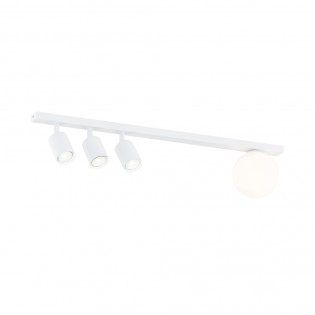 Réglette de plafond Ponsel Blanc (4 lumieres)