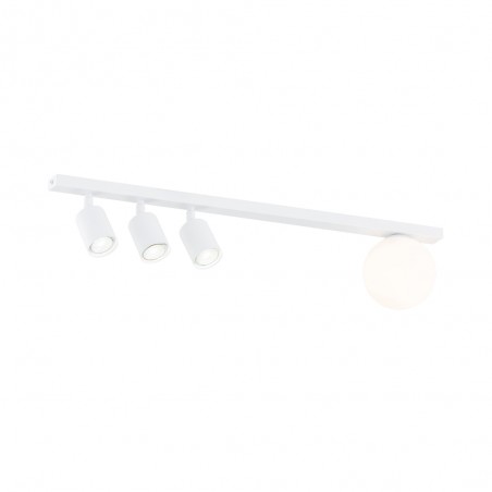 Réglette de plafond Ponsel Blanc (4 lumieres)