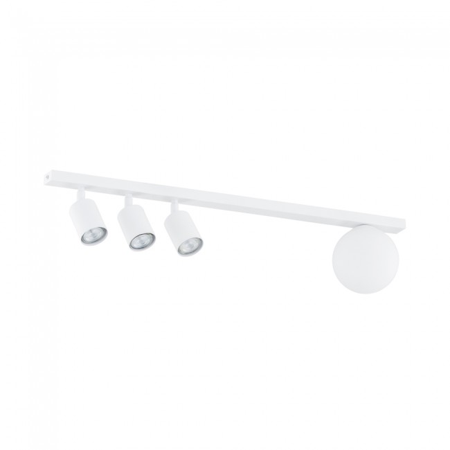 Réglette de plafond Ponsel Blanc (4 lumieres)