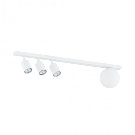 Réglette de plafond Ponsel Blanc (4 lumieres)