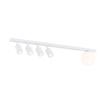 Réglette de plafond Ponsel Blanc (5 lumieres)