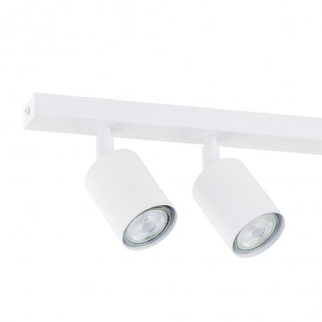 Réglette de plafond Dongor Blanc (4 lumieres)