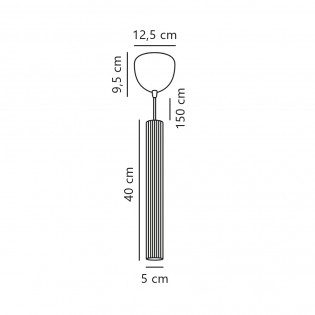 Lampe de suspension Vico